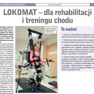 LOKOMAT – dla rehabilitacji i treningu chodu