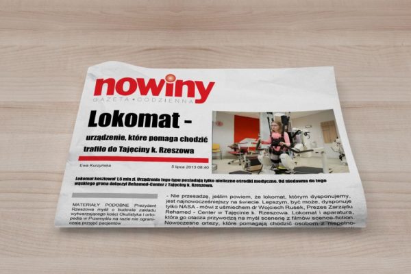 Lokomat jest już w Rehamed-Center