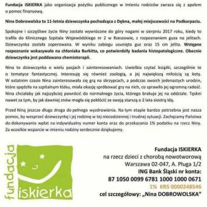 Pomóżmy Ninie